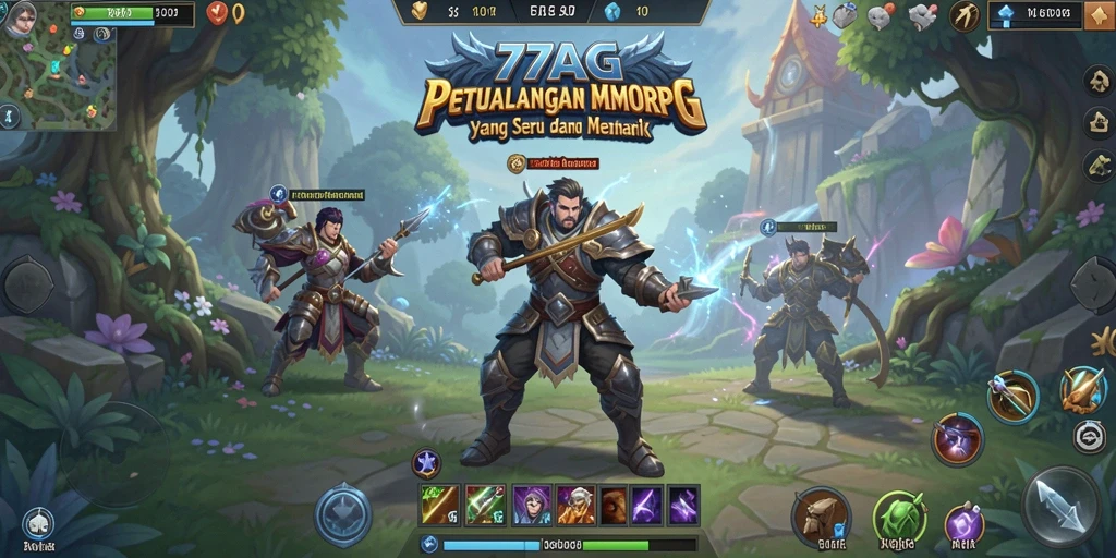 Gameplay mendalam dan seru di dunia fantasi 77AG.