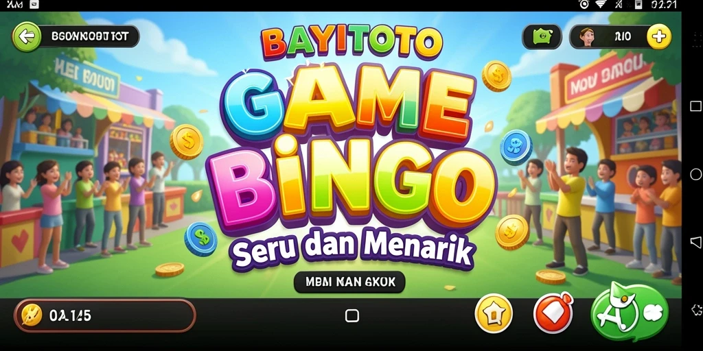 Tampilan bermain Bingo yang seru dan interaktif di BAYITOTO.