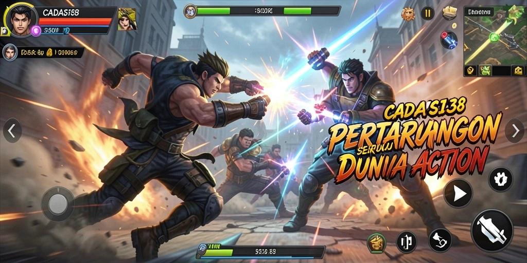 Tampilan gameplay seru dan menantang di CADAS138.