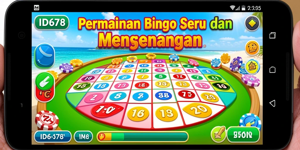 Gameplay seru Bingo yang menantang di ID678.