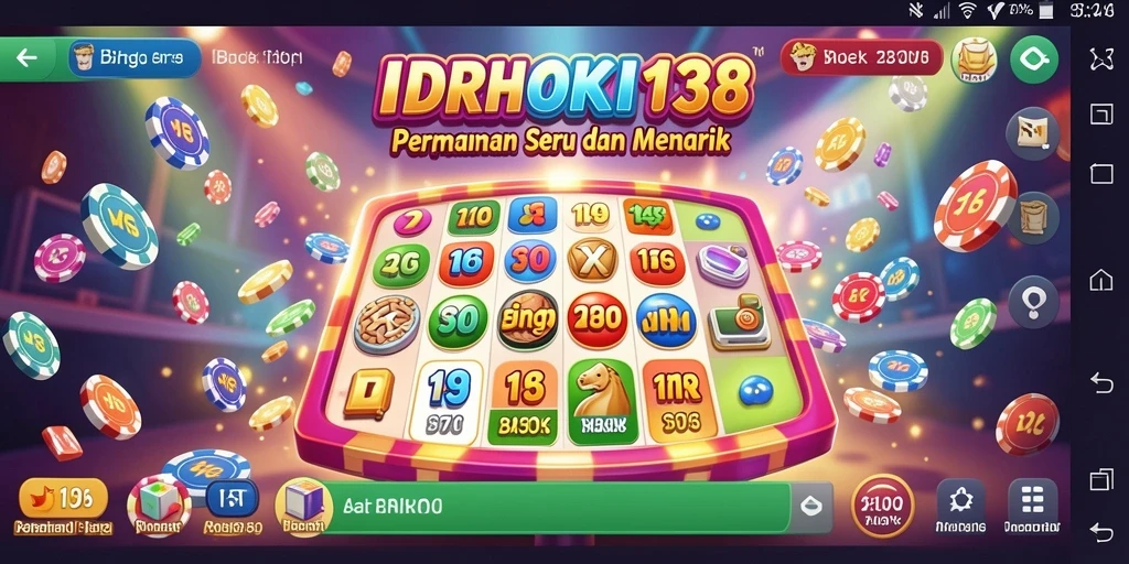Tampilan gameplay IDRHOKI138 yang seru dan interaktif.