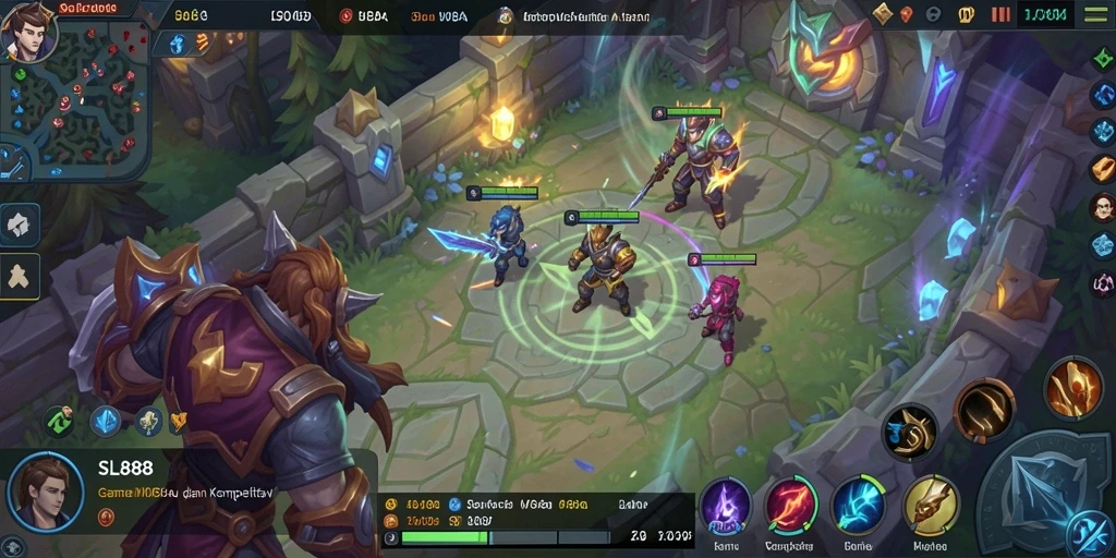 Tampilan gameplay SL888 yang mendebarkan dan penuh aksi.